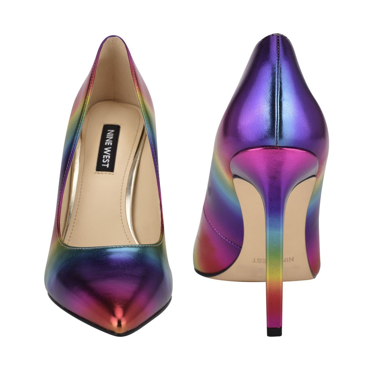 Zapatos De Salon Nine West Tatiana Pointy Puntera Mujer Multicolor | 6290FHILT