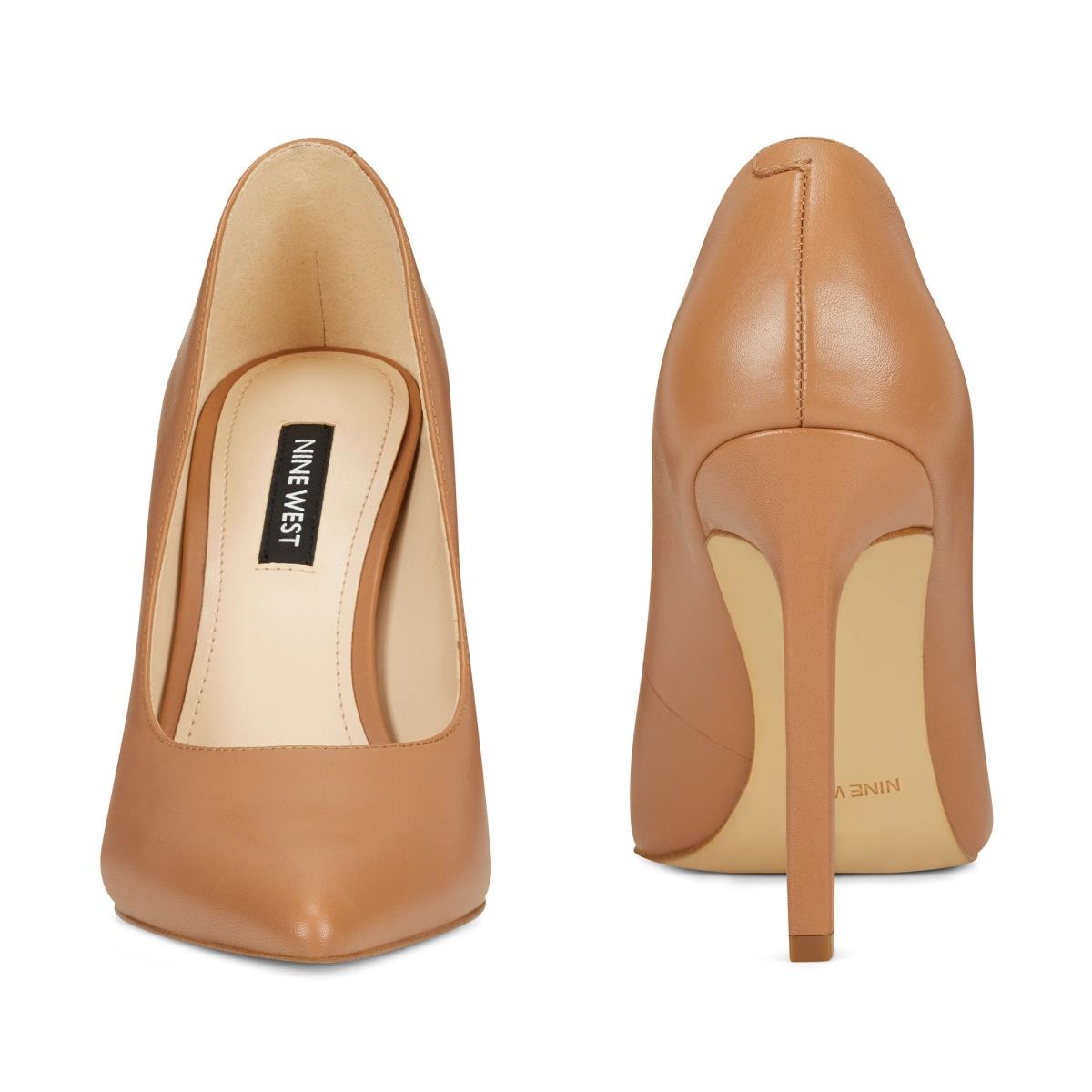 Zapatos De Salon Nine West Tatiana Pointy Puntera Mujer Beige | 6981MGZQV