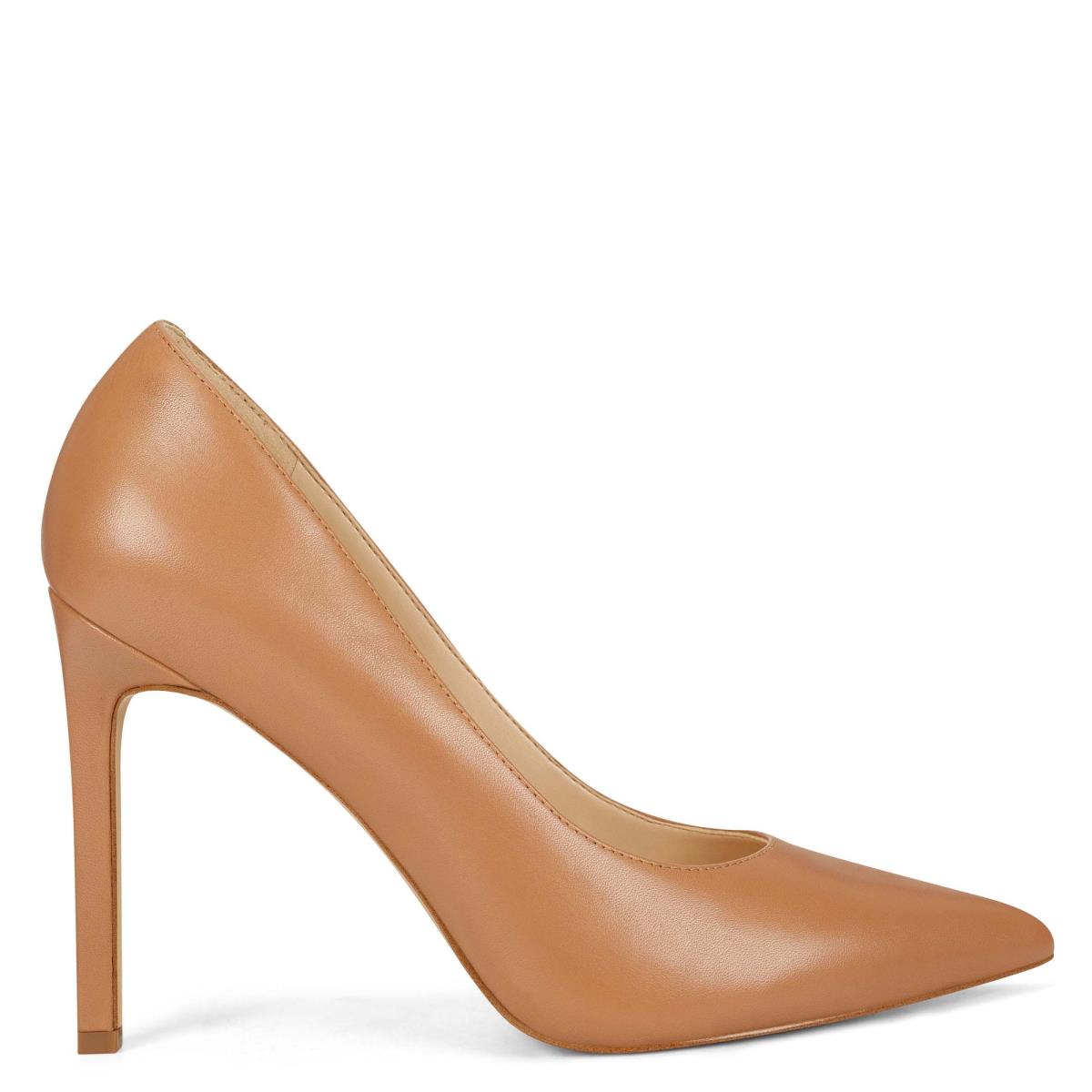 Zapatos De Salon Nine West Tatiana Pointy Puntera Mujer Beige | 6981MGZQV