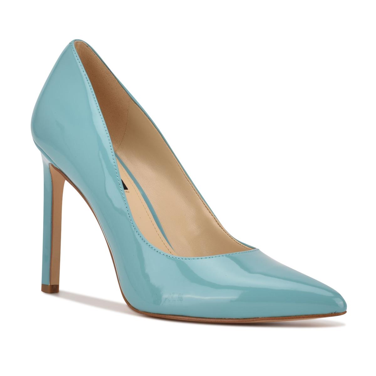 Zapatos De Salon Nine West Tatiana Pointy Puntera Mujer Azules | 7108UDGAC