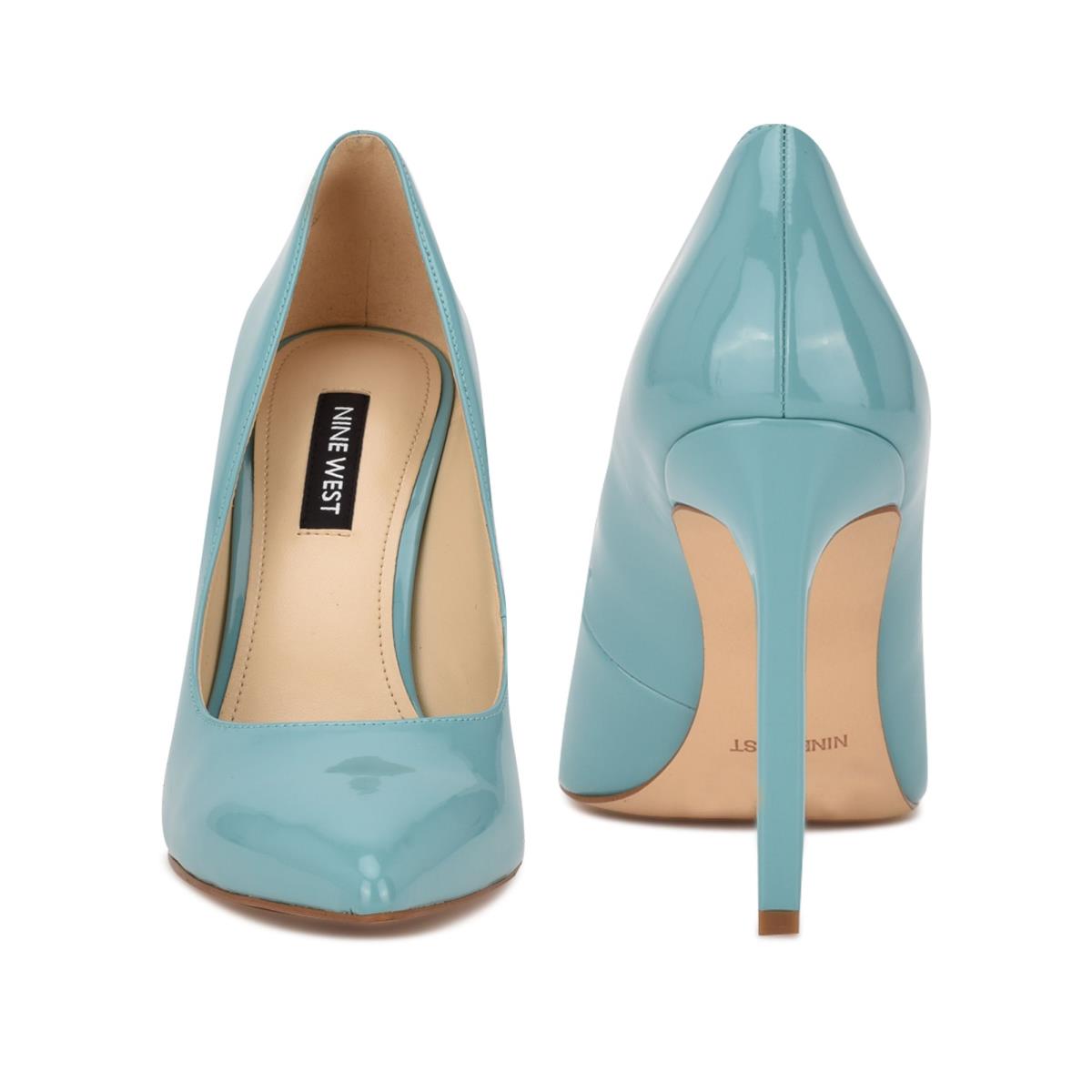 Zapatos De Salon Nine West Tatiana Pointy Puntera Mujer Azules | 7108UDGAC