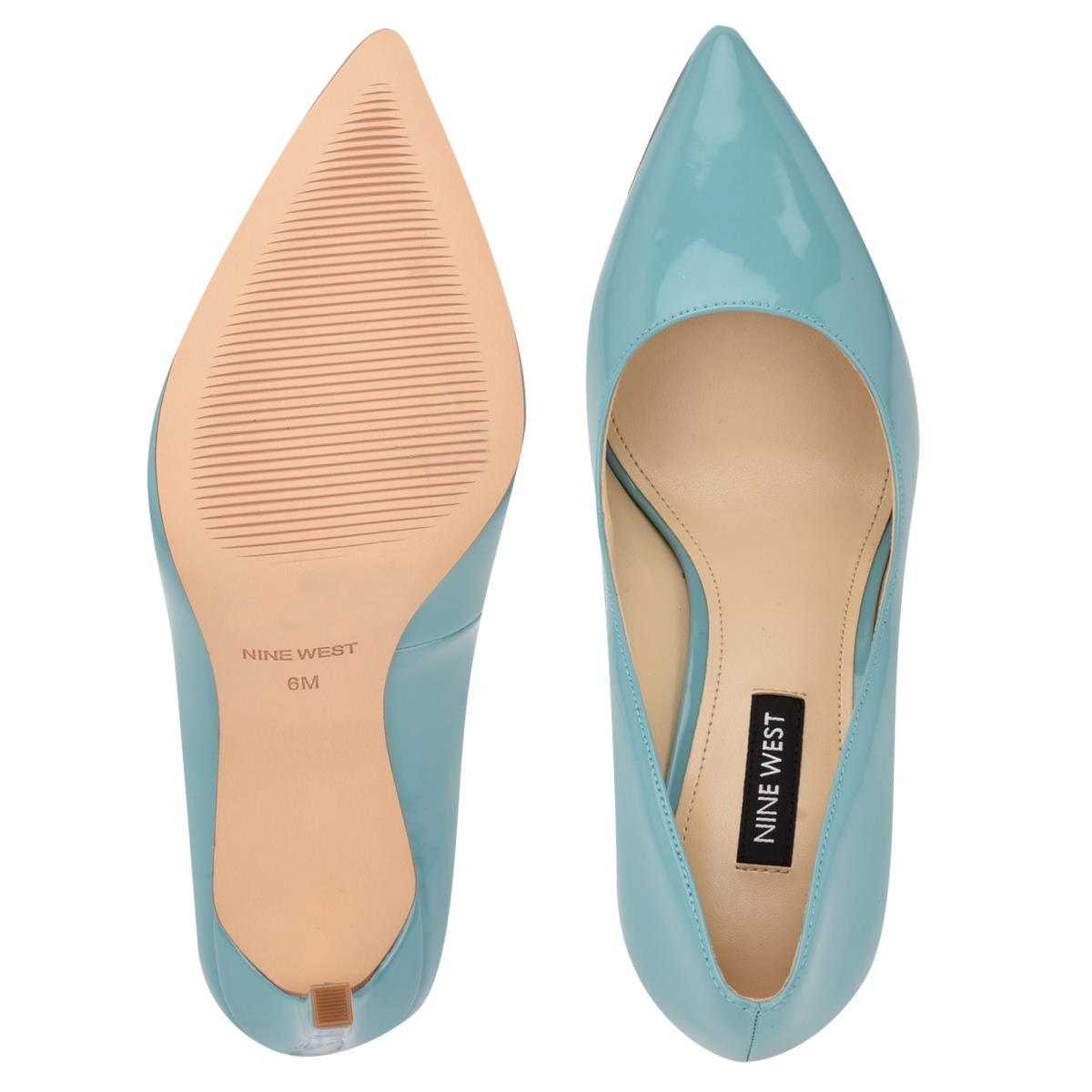 Zapatos De Salon Nine West Tatiana Pointy Puntera Mujer Azules | 7108UDGAC