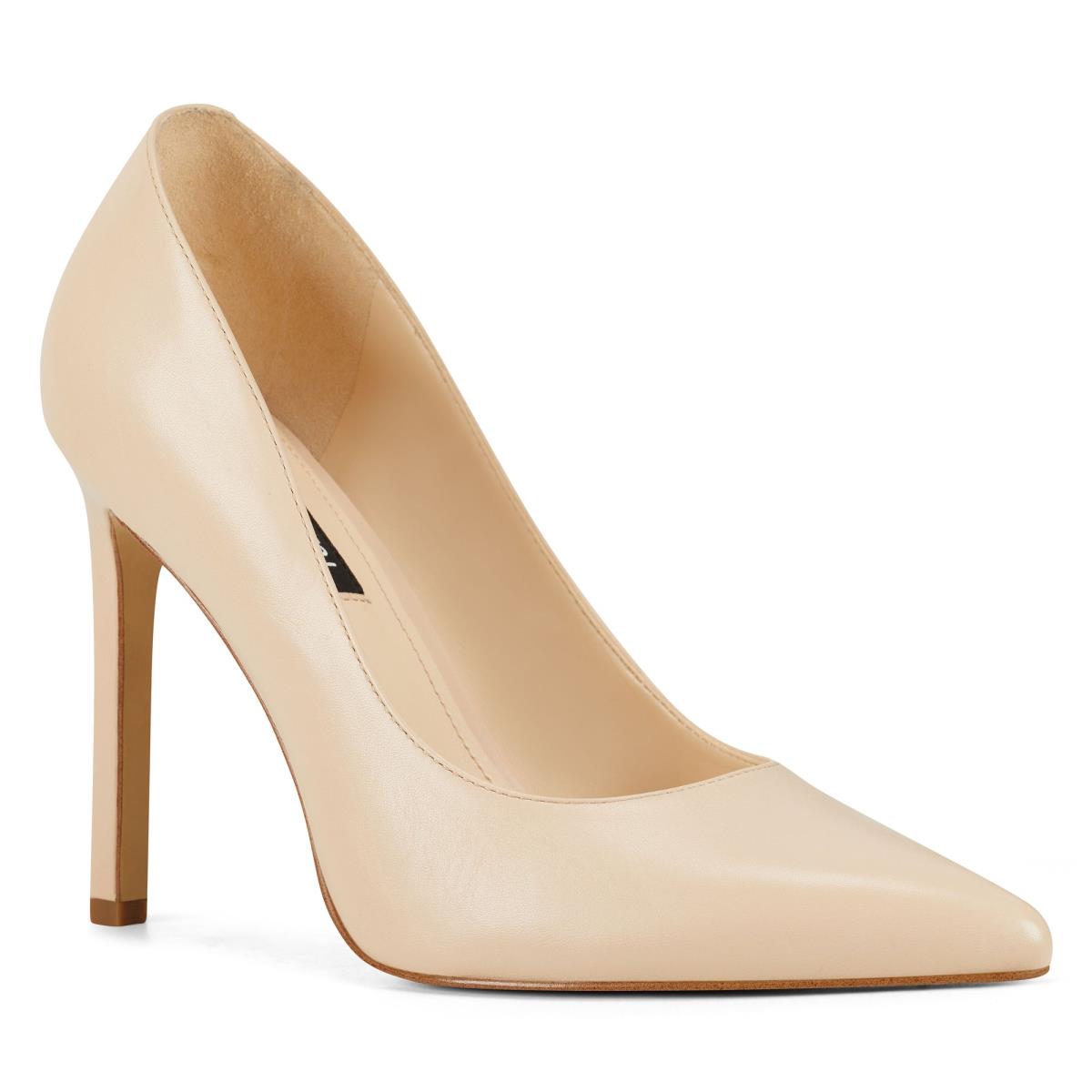 Zapatos De Salon Nine West Tatiana Pointy Puntera Mujer Blancas | 7839NQSZP