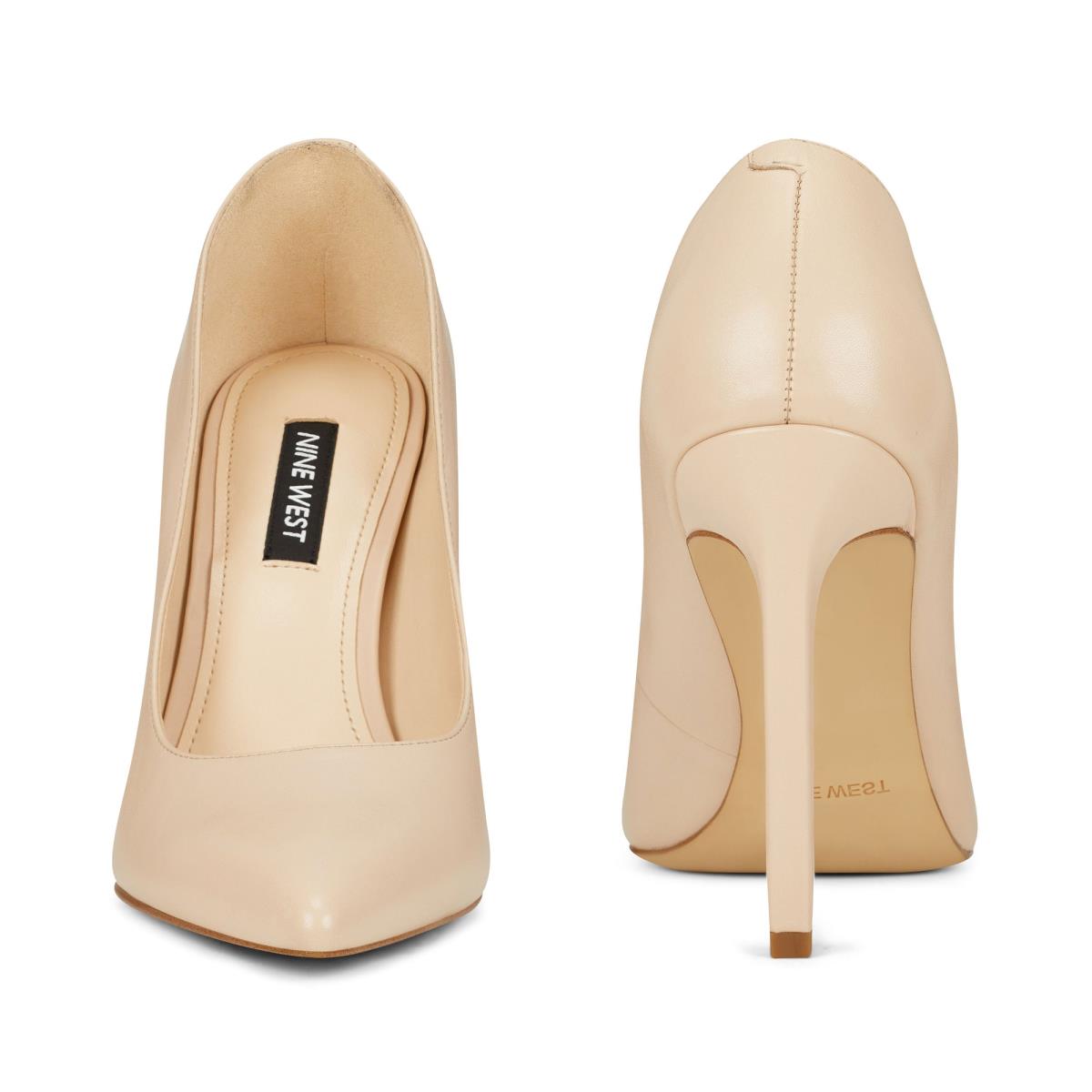 Zapatos De Salon Nine West Tatiana Pointy Puntera Mujer Blancas | 7839NQSZP