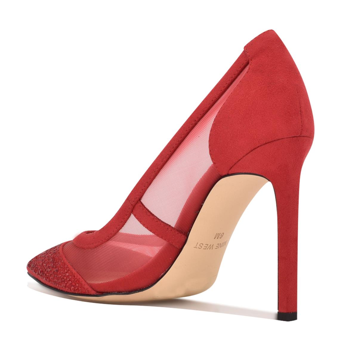 Zapatos De Salon Nine West Tayen Vestido Mujer Rojas | 2867QUFMA