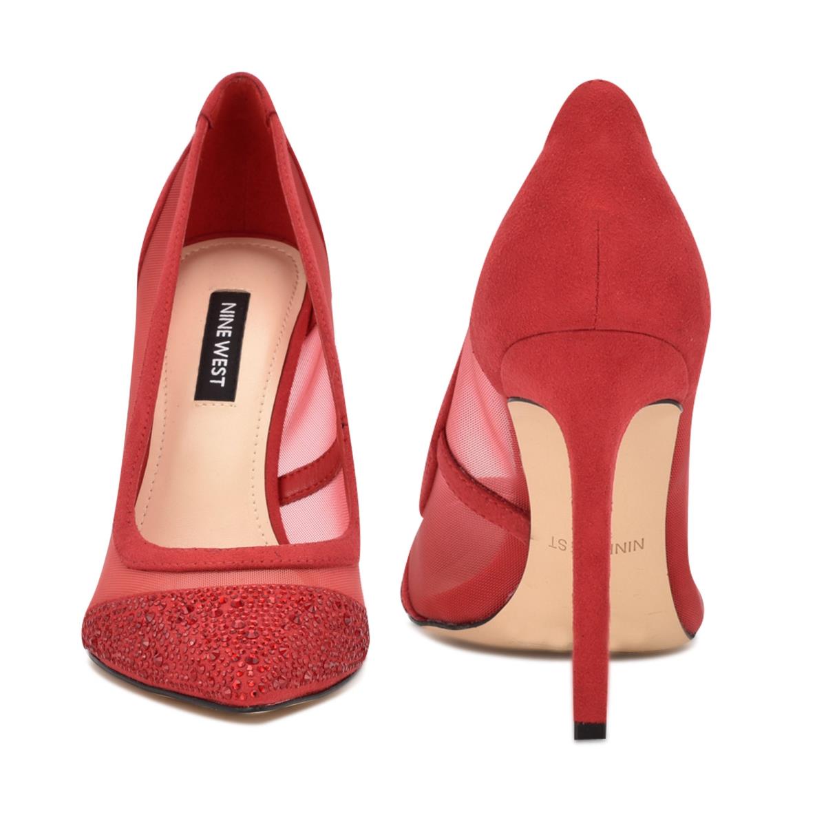 Zapatos De Salon Nine West Tayen Vestido Mujer Rojas | 2867QUFMA