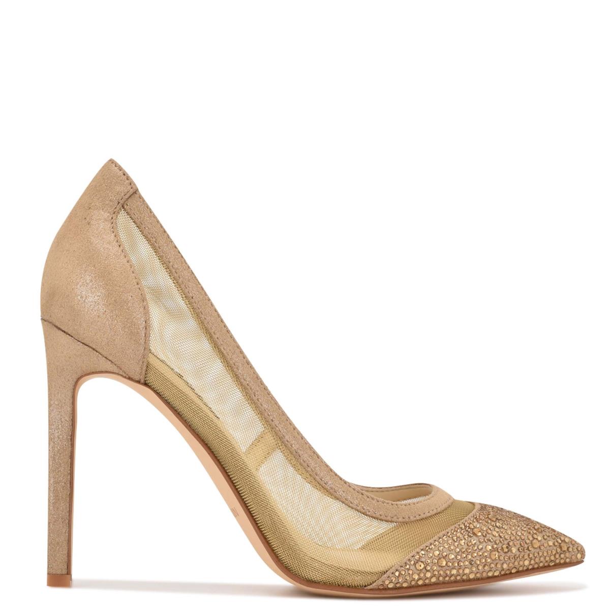 Zapatos De Salon Nine West Tayen Vestido Mujer Marrones | 3942RMXFC