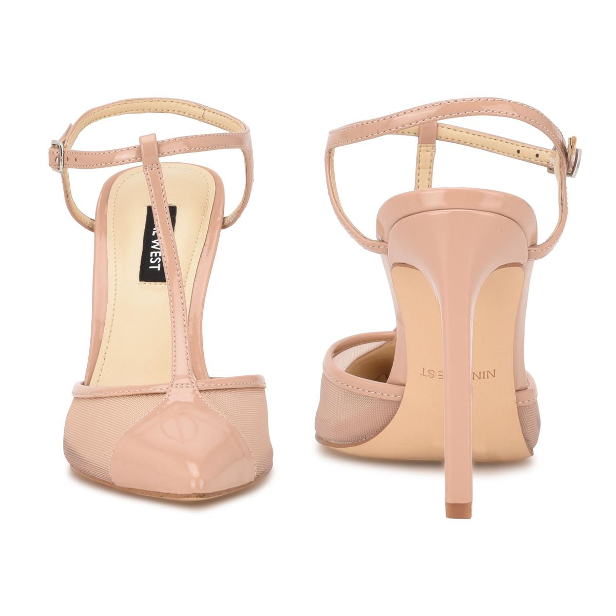 Zapatos De Salon Nine West Terrah Vestido Mujer Beige | 7835SZFGO