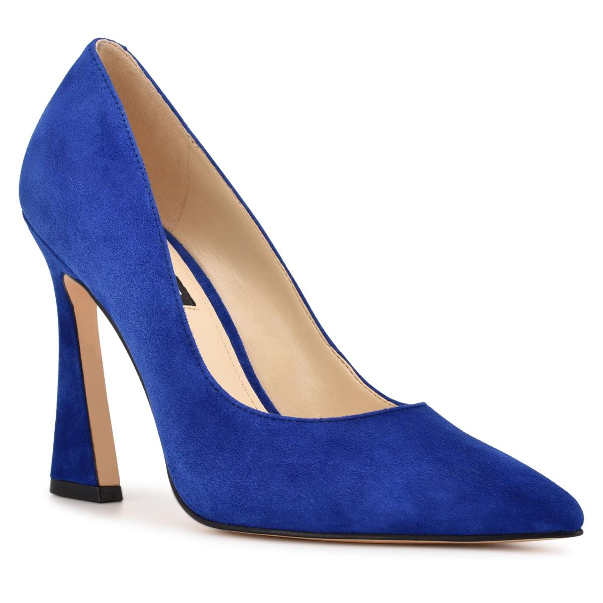 Zapatos De Salon Nine West Trendz Pointy Puntera Mujer Azules Oscuro | 3269QOIPC