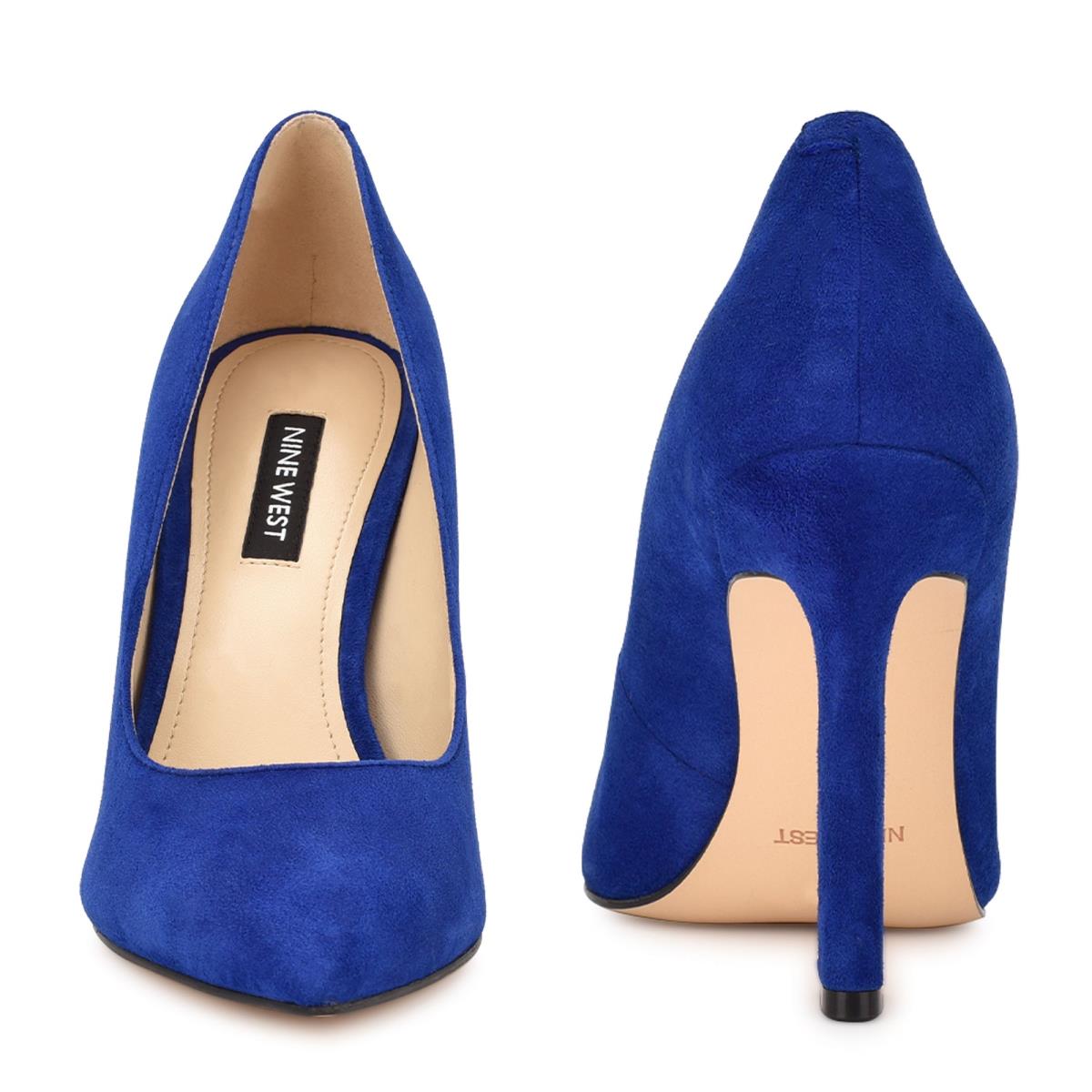 Zapatos De Salon Nine West Trendz Pointy Puntera Mujer Azules Oscuro | 3269QOIPC