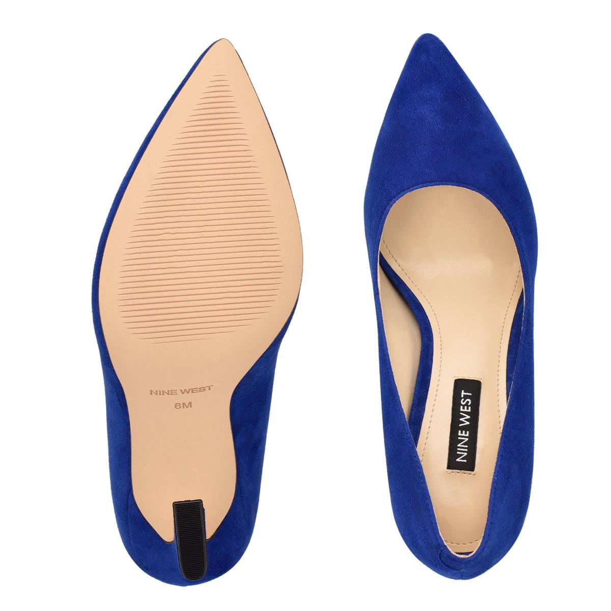 Zapatos De Salon Nine West Trendz Pointy Puntera Mujer Azules Oscuro | 3269QOIPC