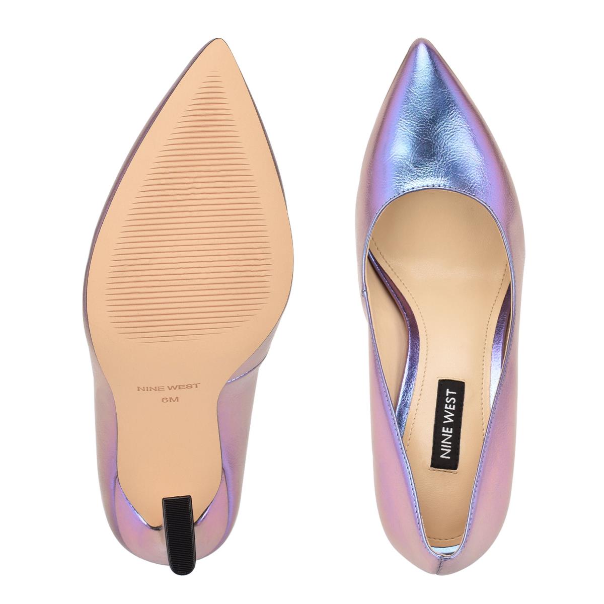 Zapatos De Salon Nine West Trendz Pointy Puntera Mujer Moradas | 4231JQWKD