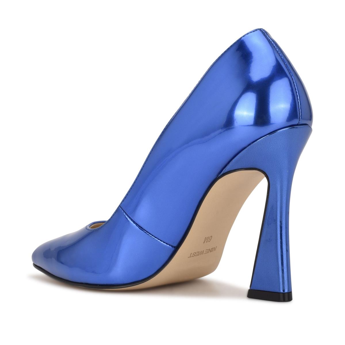 Zapatos De Salon Nine West Trendz Pointy Puntera Mujer Azules | 7432BYFIN