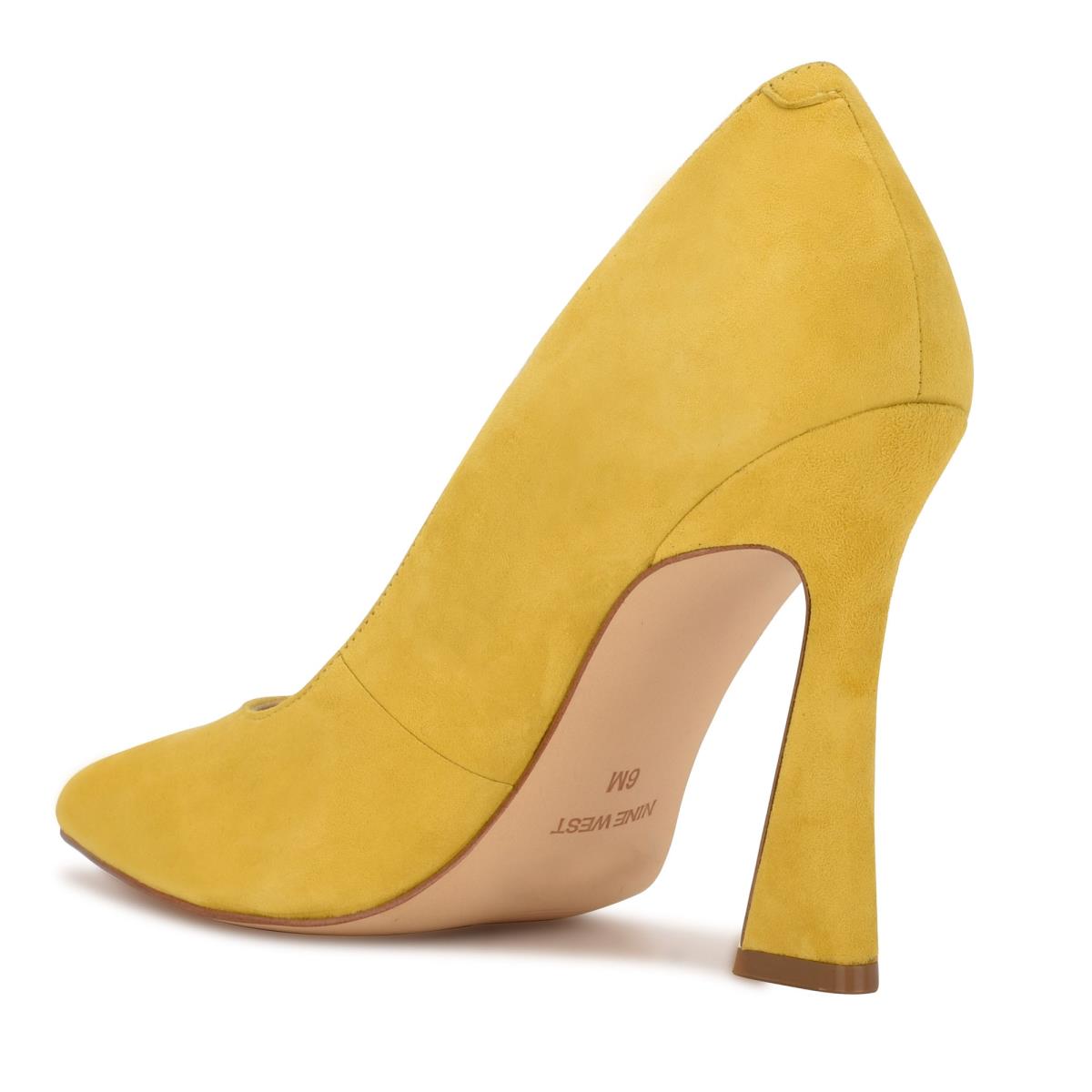 Zapatos De Salon Nine West Trendz Pointy Puntera Mujer Amarillo | 8547BUXKC