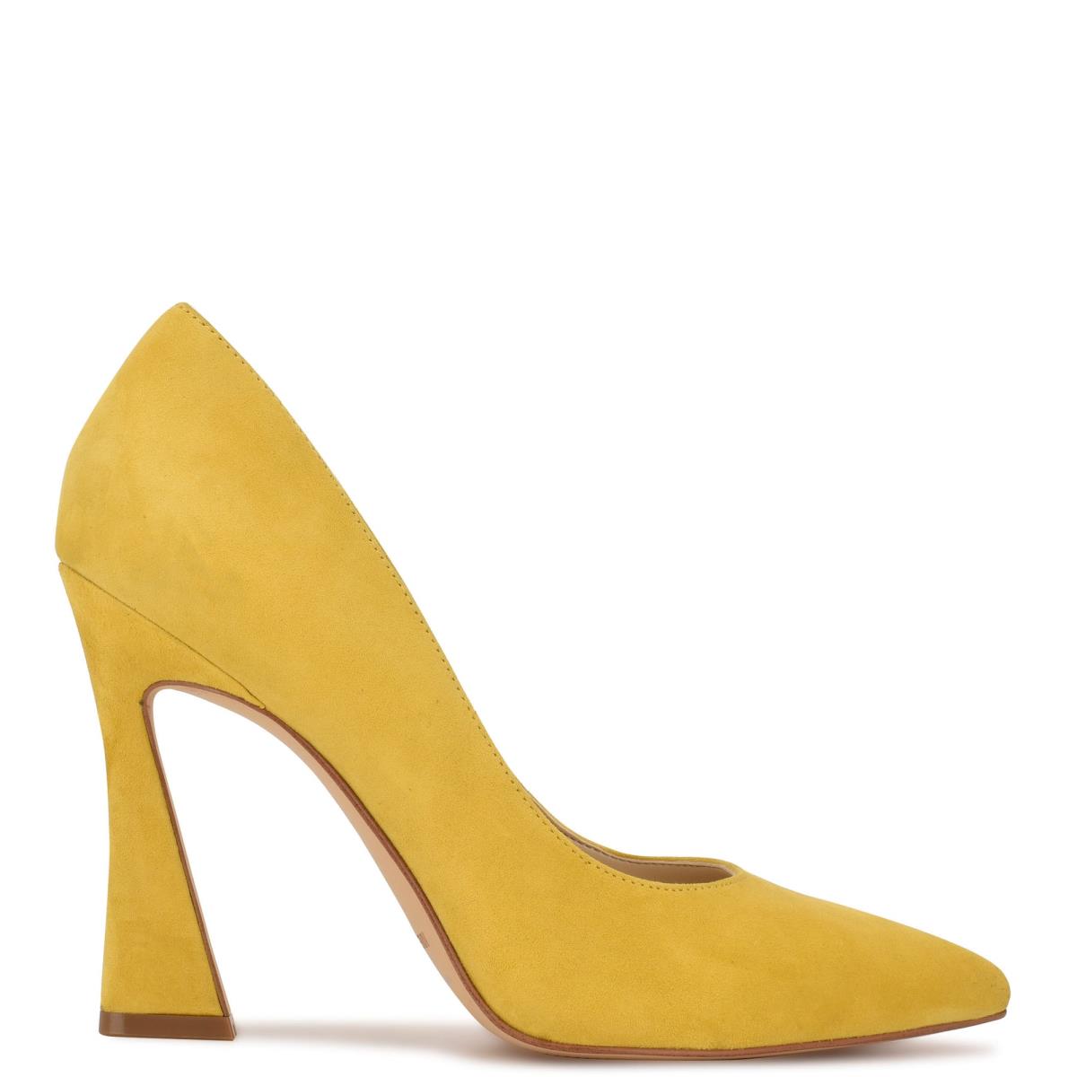 Zapatos De Salon Nine West Trendz Pointy Puntera Mujer Amarillo | 8547BUXKC