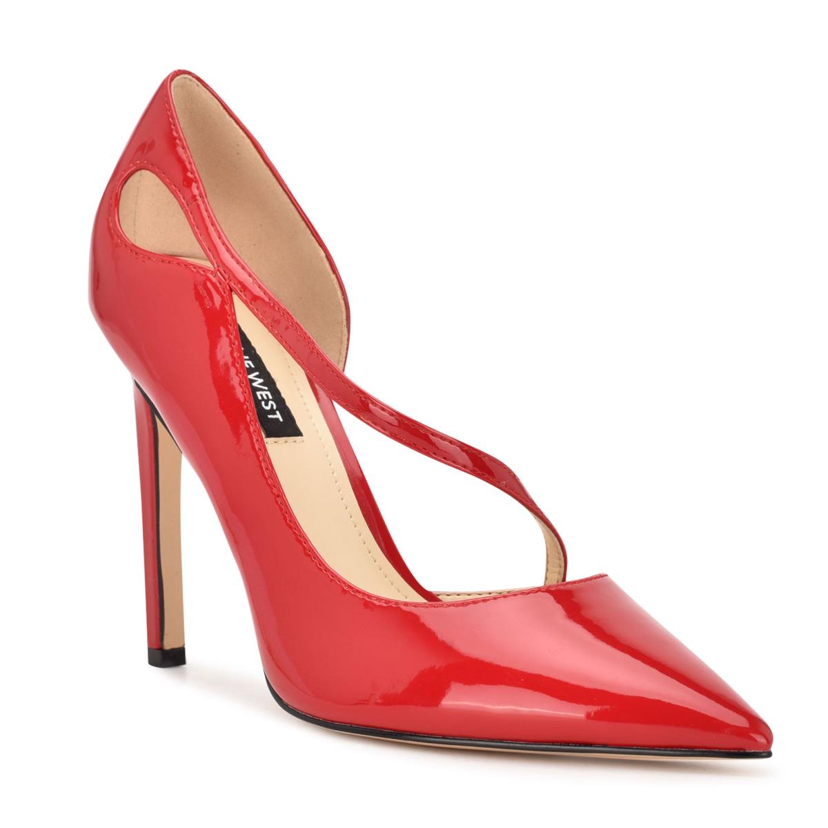 Zapatos De Salon Nine West Twirl Pointy Puntera Mujer Rojas | 0347QCMAD