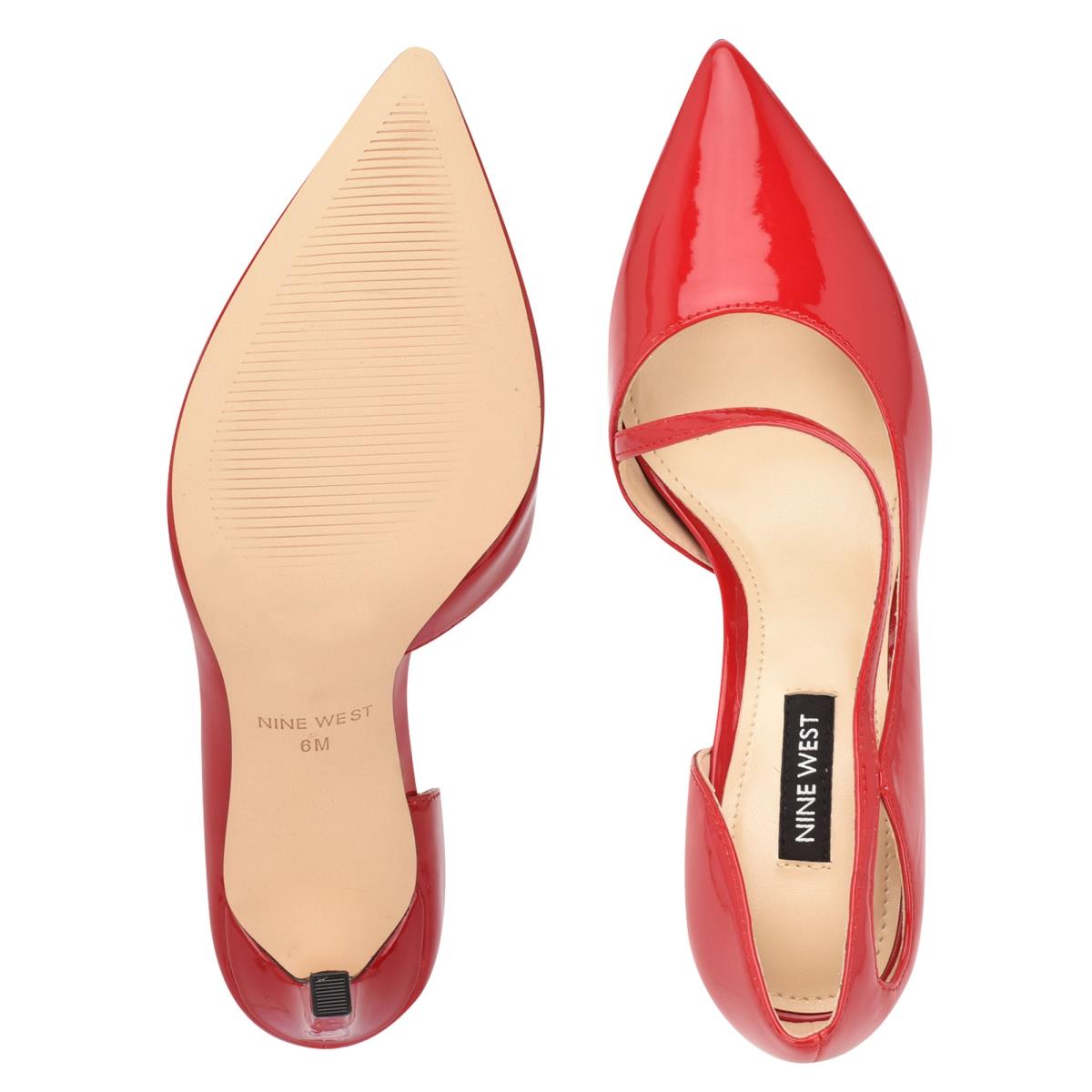 Zapatos De Salon Nine West Twirl Pointy Puntera Mujer Rojas | 0347QCMAD