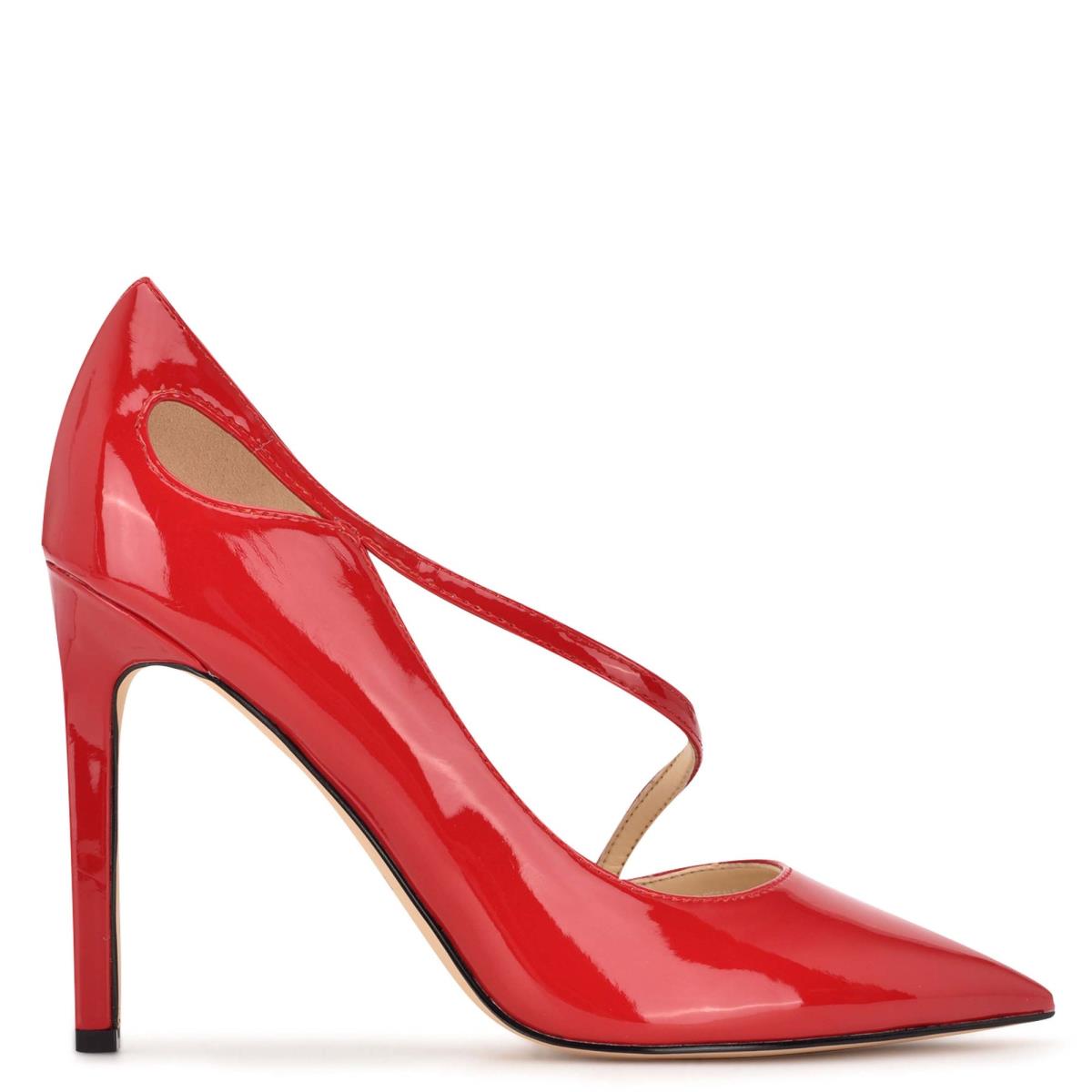 Zapatos De Salon Nine West Twirl Pointy Puntera Mujer Rojas | 0347QCMAD