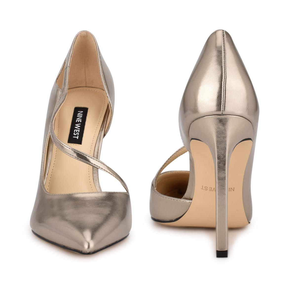 Zapatos De Salon Nine West Twirl Pointy Puntera Mujer Azules Gris | 5704YCDAE