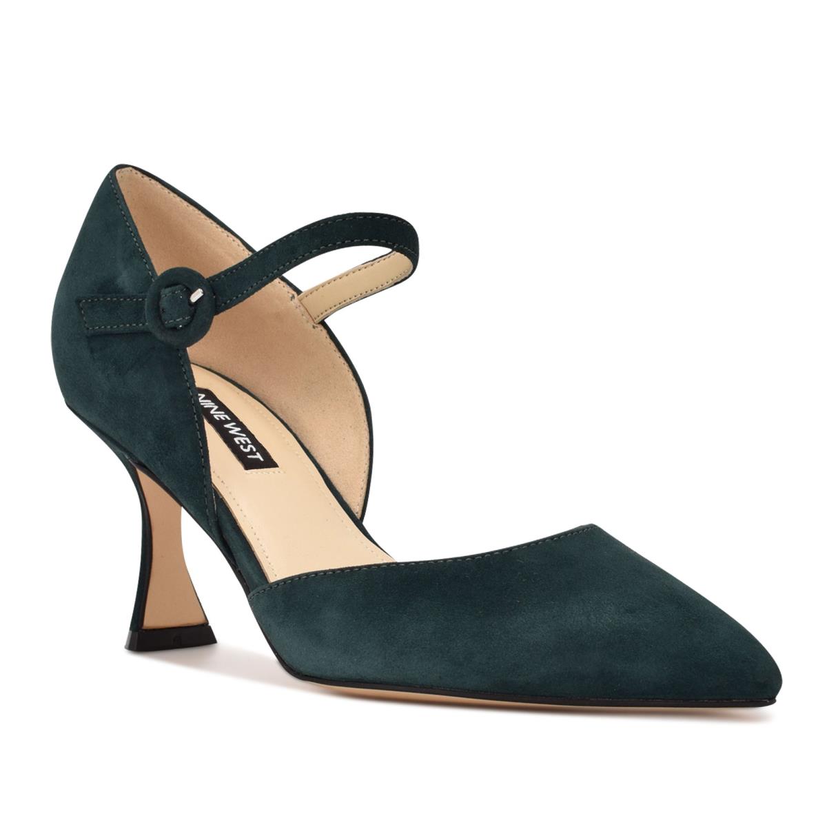 Zapatos De Salon Nine West Wanah Pointy Puntera Mujer Verde Menta | 2365YEBOZ