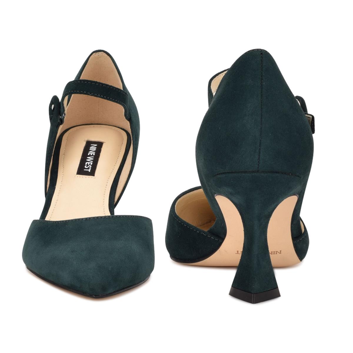 Zapatos De Salon Nine West Wanah Pointy Puntera Mujer Verde Menta | 2365YEBOZ