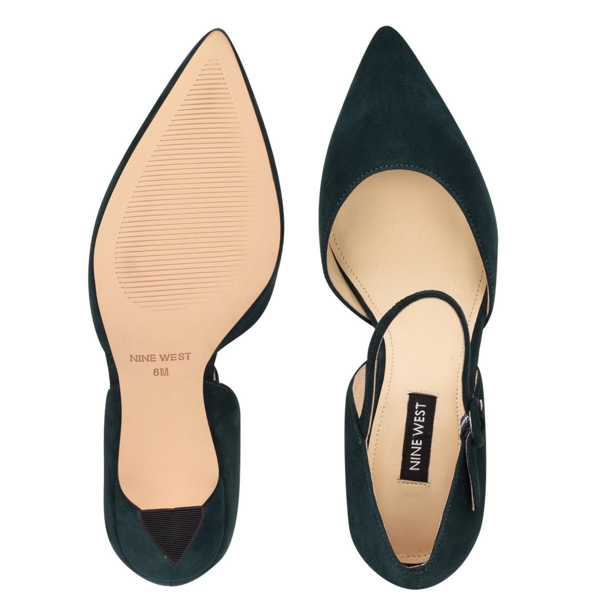 Zapatos De Salon Nine West Wanah Pointy Puntera Mujer Verde Menta | 2365YEBOZ