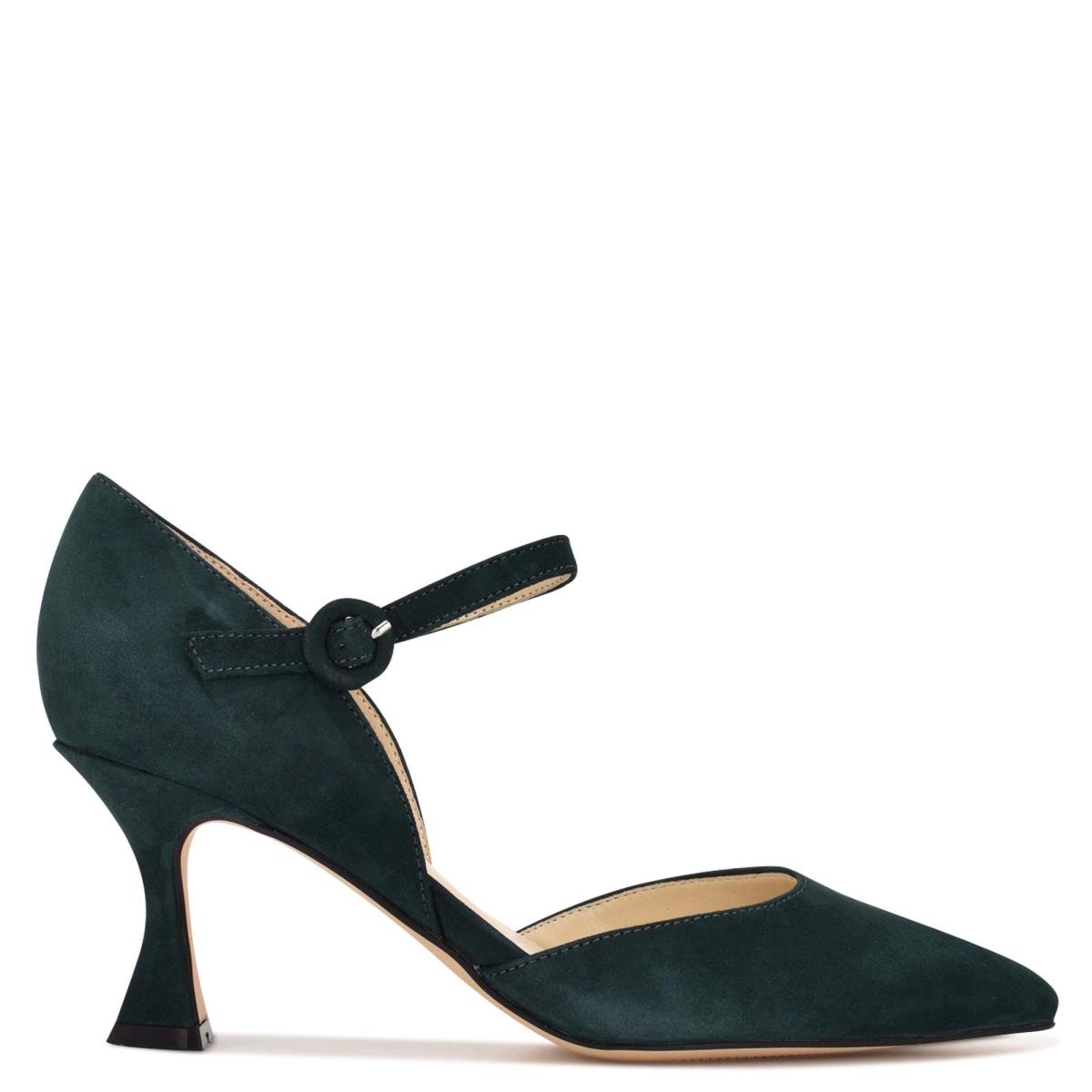 Zapatos De Salon Nine West Wanah Pointy Puntera Mujer Verde Menta | 2365YEBOZ