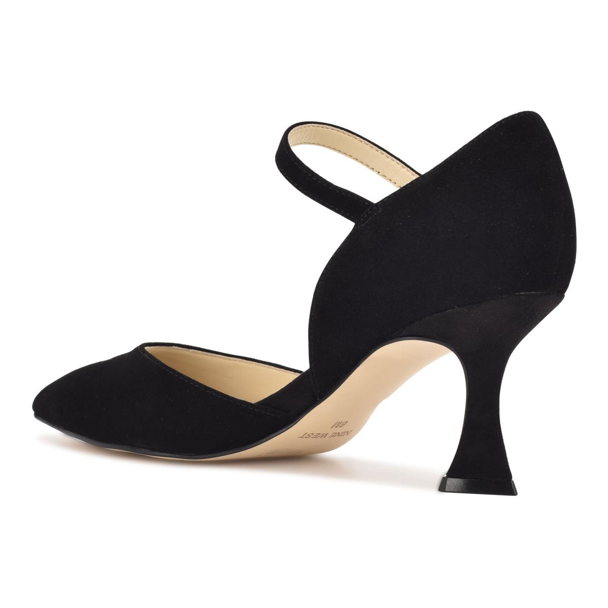 Zapatos De Salon Nine West Wanah Pointy Puntera Mujer Negras | 2738MPDLG