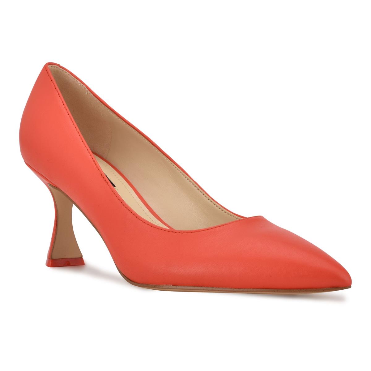 Zapatos De Salon Nine West Workin Pointy Puntera Mujer Naranjas | 6328CVGRE