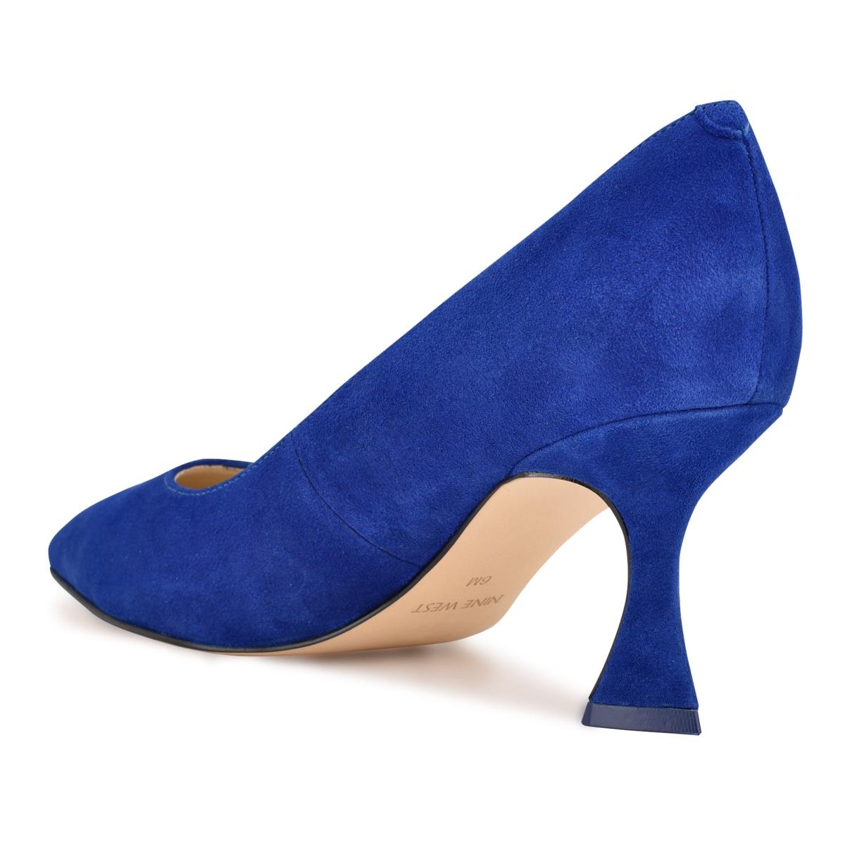 Zapatos De Salon Nine West Workin Pointy Puntera Mujer Azules Oscuro | 9021XHUWB