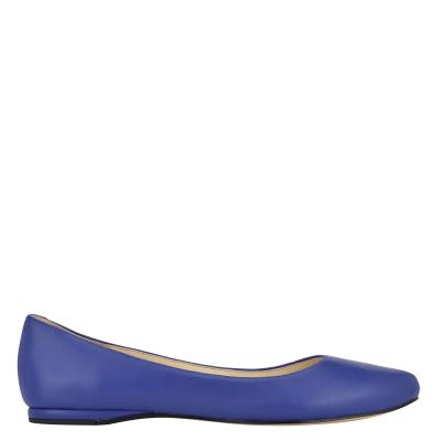 Ballerinas Nine West Speakup Almond Puntera Mujer Azul Marino | 1052CYZVG