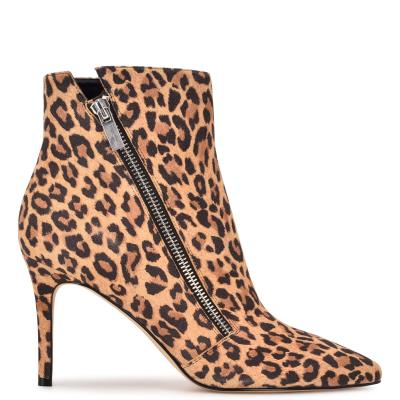 Botines Nine West Fast Vestido Mujer Leopardo | 3068LQTEZ