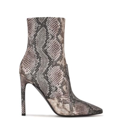 Botines Nine West Teoy Vestido Mujer Serpent | 3418DKRUN