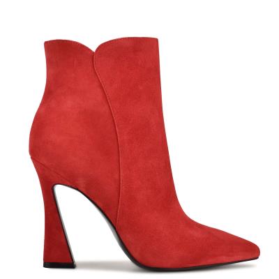 Botines Nine West Torrie Vestido Mujer Rojas | 2510RABDG