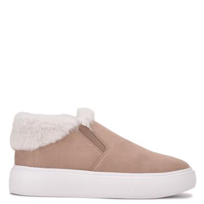 Zapatillas Sin Cordones Nine West Klines Mujer Marrones | 6328BAZDS