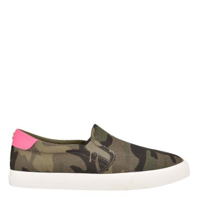 Zapatillas Sin Cordones Nine West Lala Mujer Camuflaje | 7038DKXJQ