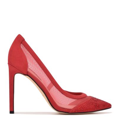 Zapatos De Salon Nine West Tayen Vestido Mujer Rojas | 2867QUFMA