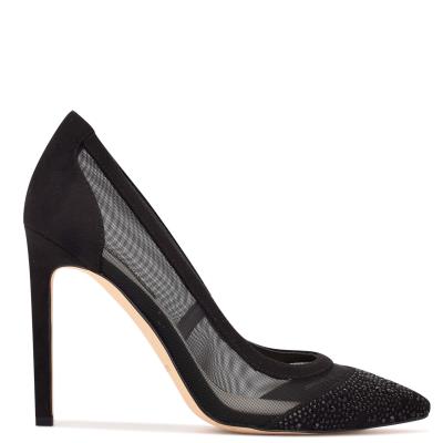 Zapatos De Salon Nine West Tayen Vestido Mujer Negras | 8743VJOIQ