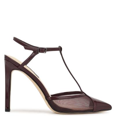 Zapatos De Salon Nine West Terrah Vestido Mujer Rojas | 7528HMTFQ