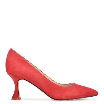 Zapatos De Salon Nine West Workin Pointy Puntera Mujer Rojas | 5093WZVUS